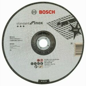 Rezací kotúč s prelisom na nehrdzavejúcu oceľ Bosch Standard for Inox