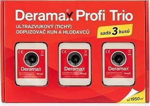 Deramax-Profi-Trio - Súprava 3 ks plašičov Deramax-Profi a