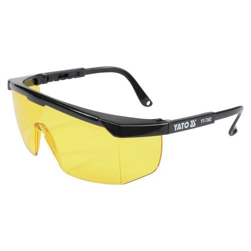 Okuliare ochranné žlté typ 9844