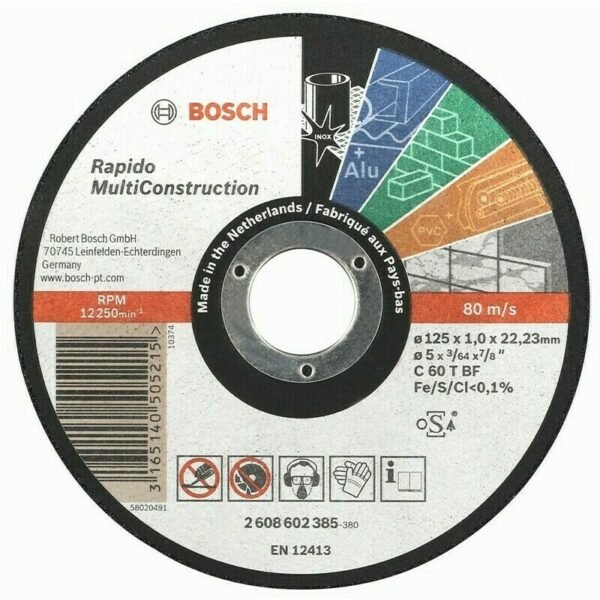 Rovný rezací kotúč Bosch Rapido Multi Construction