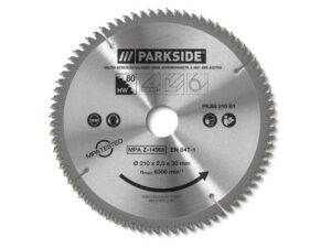PARKSIDE® Pílový kotúč 210 mm PKSB 210 B1 (80 zubov)