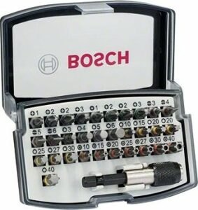 Bosch 32-dielna súprava skrutkovacích