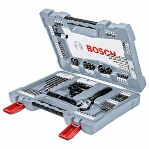 Bosch 91-dielna sada vŕtacích a skrutkovacích